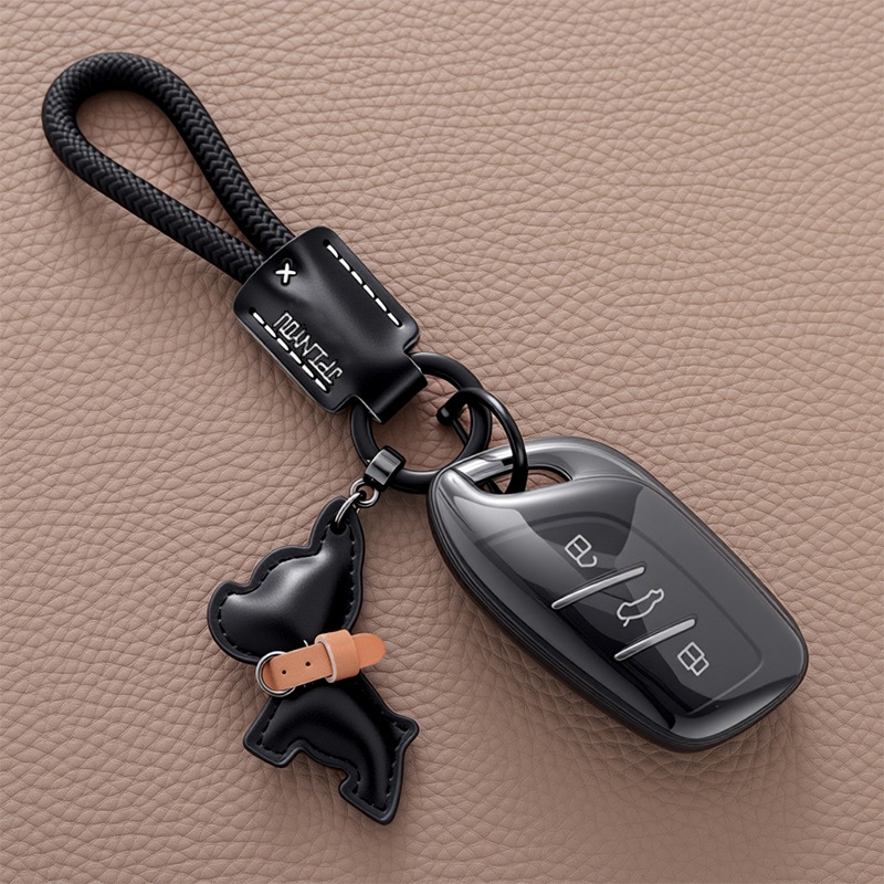 适用荣威rx3车钥匙套rx5名爵科莱威i5扣i6max新D7透明高档男女壳