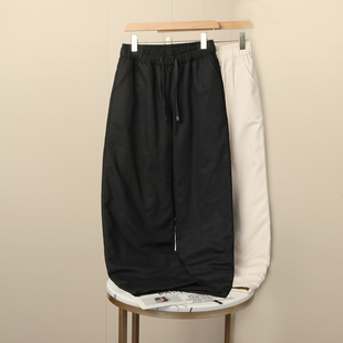 手工棉花棉裤女款2025新款冬季加厚外穿纯棉直筒裤保暖显瘦长裤子