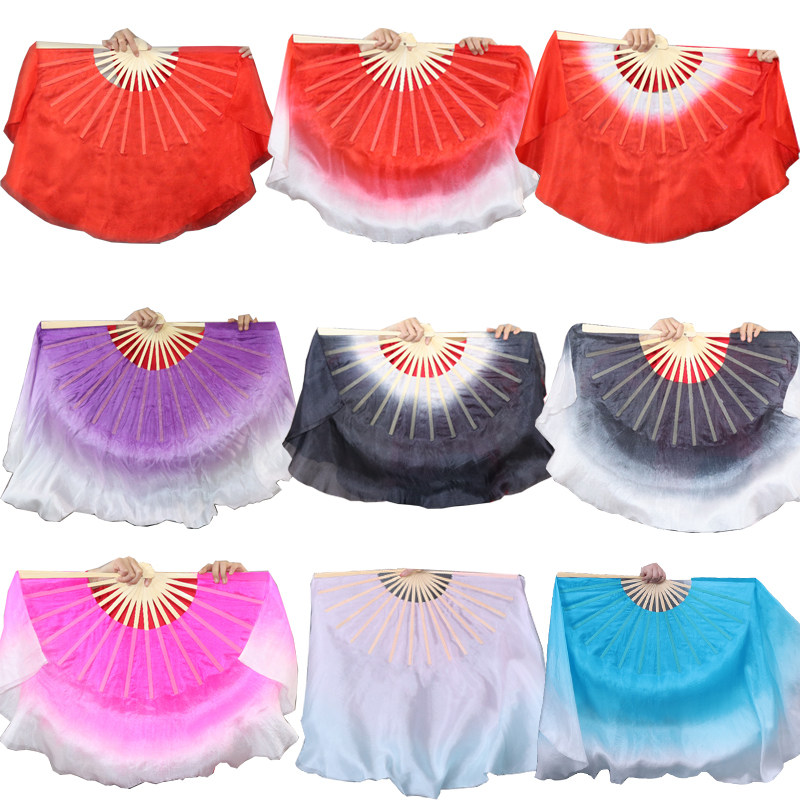 儿童舞蹈扇真丝古典舞表演胶州儿童秧歌8寸小学生表演幼儿舞蹈