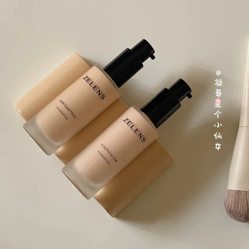 (Конденсированный) Связанный склад | Обновленная новая версия Zelens Liquid Foundation Age Glossy Age Freezing Shuyan Youth30ml Dry Skin
