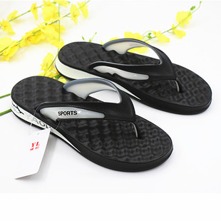 夏季新品男士耀利人字拖鞋轻便防滑夹脚凉拖鞋厚底泡沫夹带沙滩鞋