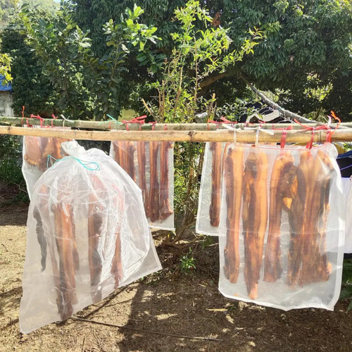 尼龙网袋晒干巴火腿腊肉防苍蝇