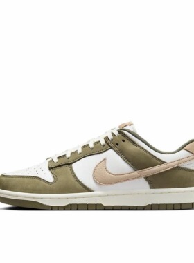Nike Dunk 板鞋 经典复古百搭 低帮/橄榄绿 FQ8250-200