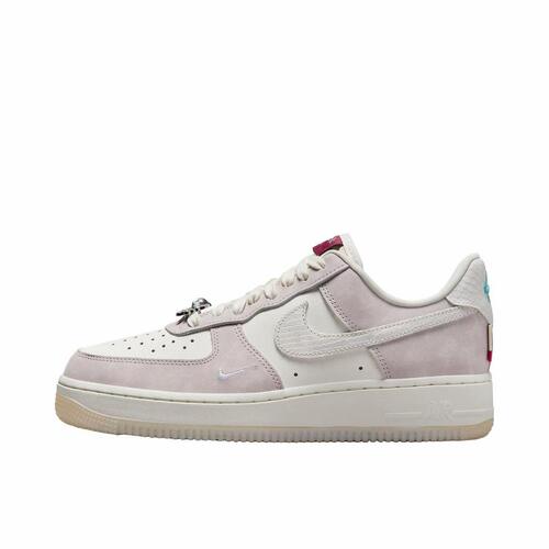 Nike Air Force 1 龙年款 低帮 板鞋 女款 白紫FZ5066-111