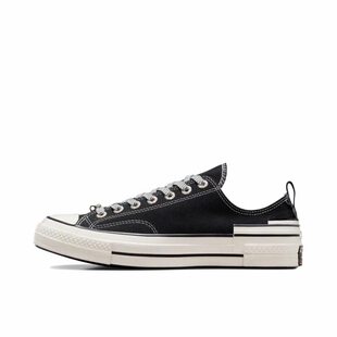 Converse Chuck 70 耐磨轻便 低帮 帆布鞋 男女同款 黑色A07984C