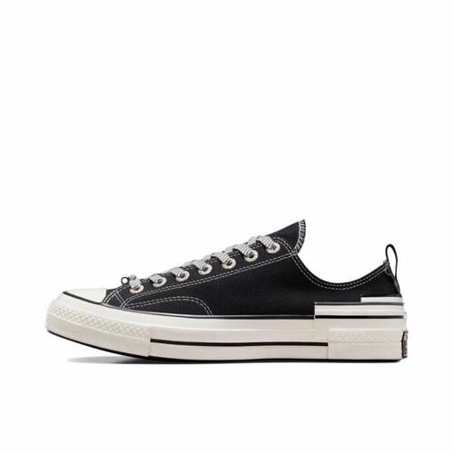Converse Chuck 70 耐磨轻便 低帮 帆布鞋 男女同款 黑色A07984C