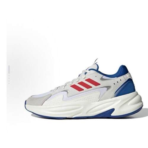 adidas Ozwave Cloudfoam Shoes合成革 低帮 老爹鞋白蓝色 IF7106