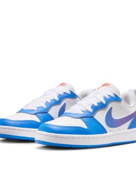 Nike Court Borough 复古 舒适透气 大童IR5462-101