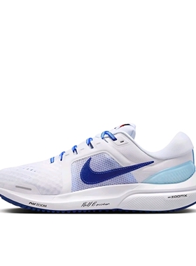 耐克Nike Air Zoom Vomero 16白蓝色低帮跑步鞋FJ0330-100河南qf