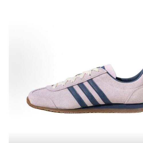 adidas VS JOG 2.0 舒适百搭 耐磨 低帮  男女同款 粉蓝色JS4442