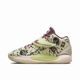 Nike KD 14 Surrealism 杜兰特 中帮 篮球鞋 男女浅绿CW3935-300