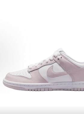 NikeDunk 经典耐用潮流GS 低帮 板鞋 白浅紫 男女同款FB9109-128