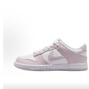 NikeDunk 经典耐用潮流GS 低帮 板鞋 白浅紫 男女同款FB9109-128