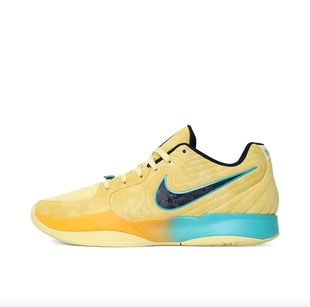 黄色FD7327 耐克Nike 男款 2防滑耐磨低帮篮球鞋 700江西JW仓