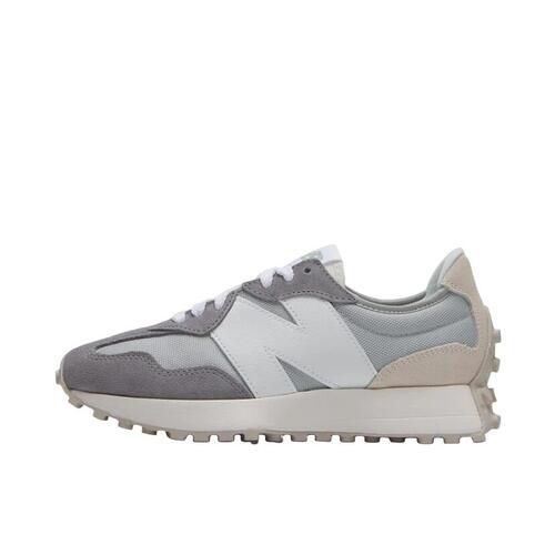 New Balance NB 327 舒适 低帮 跑步鞋 男女同款 灰白U327FF