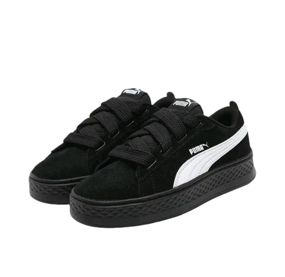 彪马PUMA SUEDE松糕鞋厚底增高休闲板鞋404158-02南昌XG