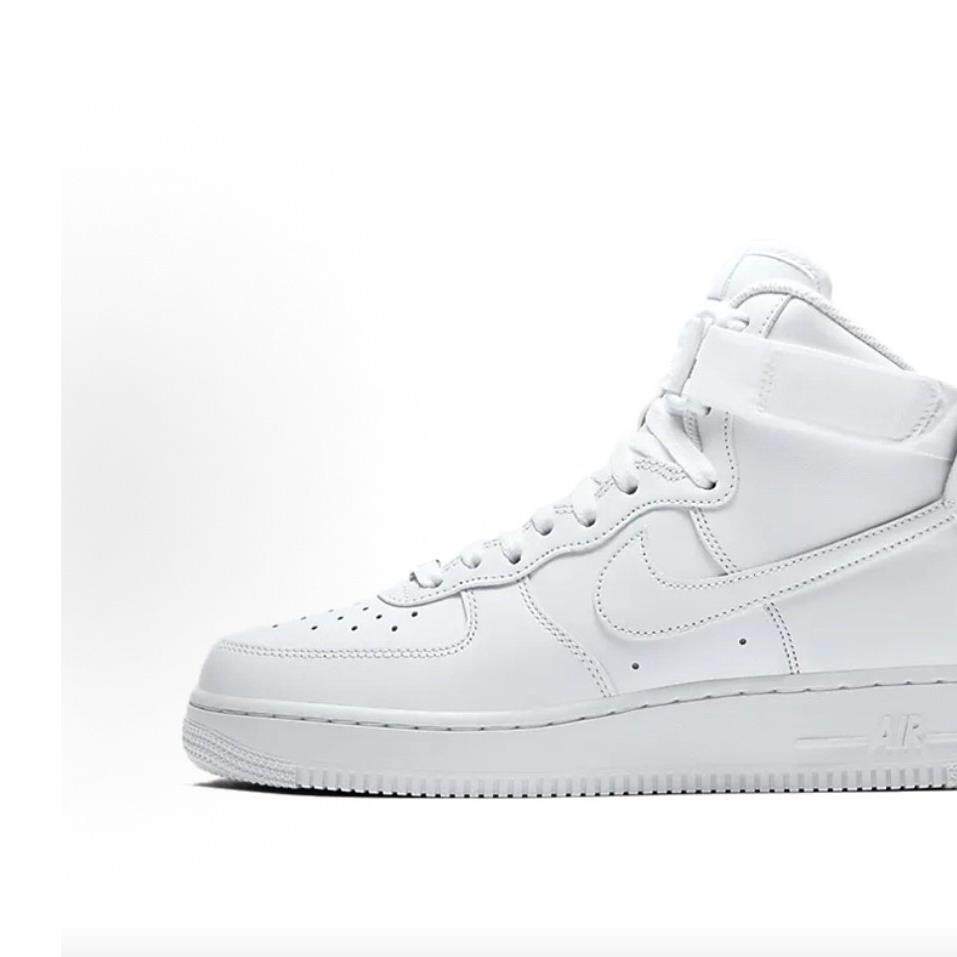 Nike Air Force 1 OG款 空军一号 高帮 板鞋 女款 白334031-105图片