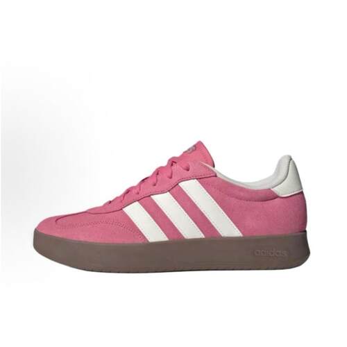 adidas BARREDA 休闲系列 耐磨 低帮 板鞋 男女同款 粉色JQ4237
