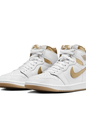 正常发货 Air Jordan 1  运动休闲鞋 高帮/白色FD2596-107济南ls