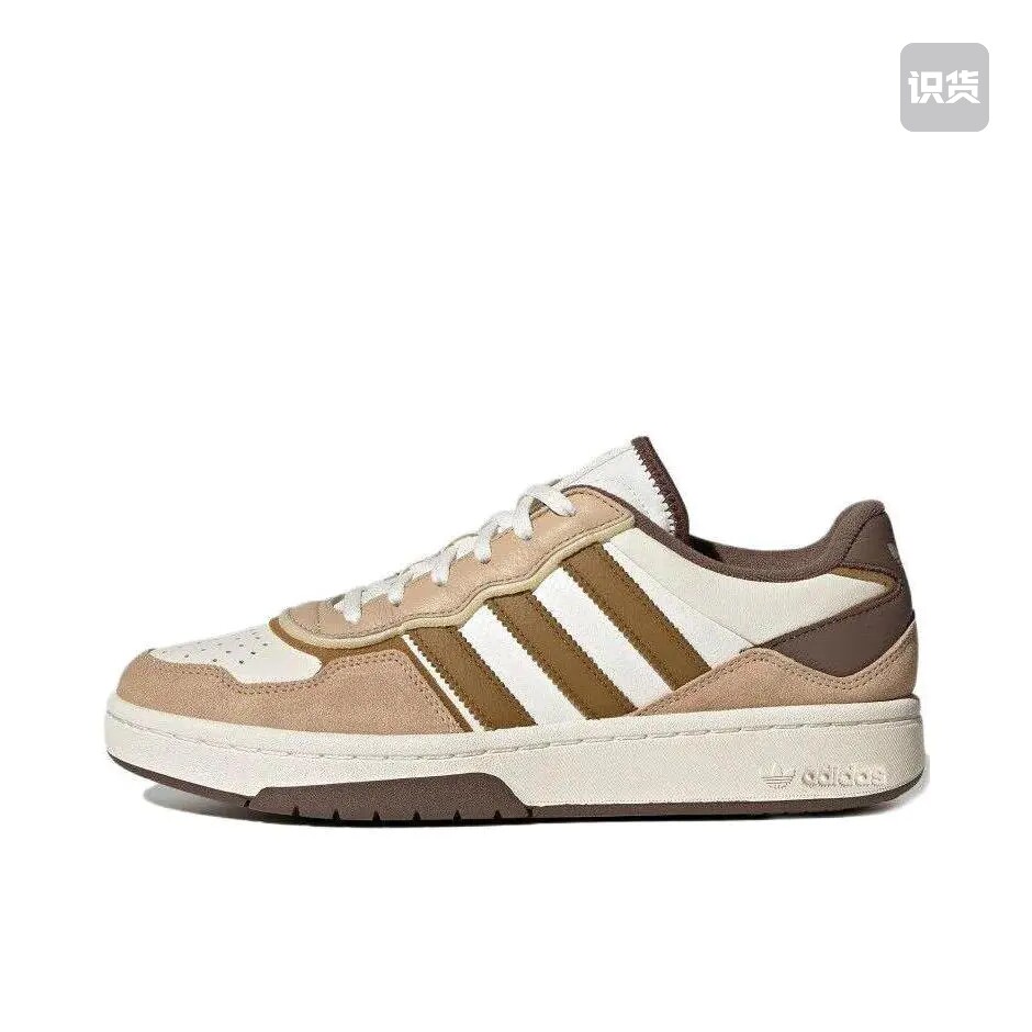 耐克adidas Court Fit 2.0低帮板鞋男女同款米色id6068江西DJ仓