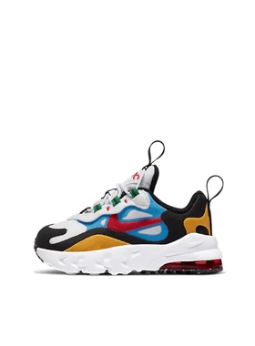 Nike Air Max 270 React 气垫缓震 婴童/白色DB5940-161济南ls