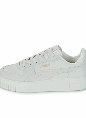彪马PUMA Carina耐磨低帮板鞋女款白色395093-02宜春YC仓