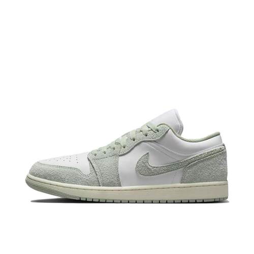 Jordan Air Jordan 1 Low 低帮 复古篮球鞋 男款 白绿 FN5214-131
