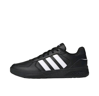 阿迪达斯adidas Courtbeat百搭低帮板鞋男女同款黑白JS3012