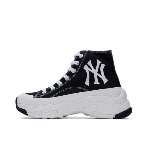 MLB Chunky High new york yanker 防滑耐磨 帆布鞋32SHU1111-50L