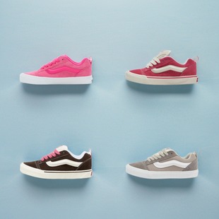 VANS范斯Knu Skool个性高街胖胖鞋面包鞋板鞋低帮 浙江JS仓