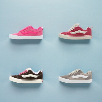 VANS范斯Knu Skool个性高街胖胖鞋面包鞋板鞋低帮 浙江JS仓