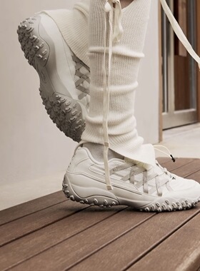 FILA/斐乐 Eschape 芭蕾舞鞋 减震防滑耐磨低帮 浅灰色 青岛AA仓