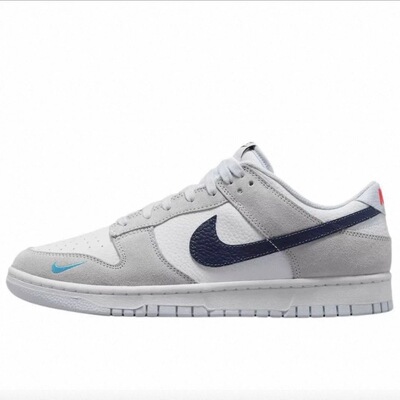 耐克 NIKE Dunk Low 灰白蓝男子运动板鞋 FJ4227-001杭州XU仓