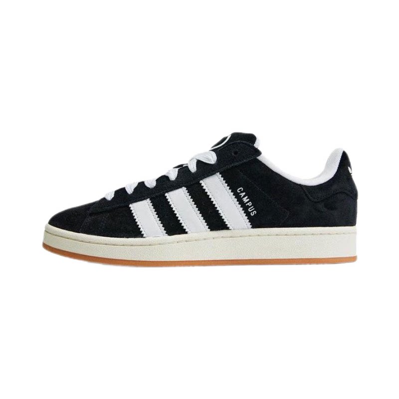 adidas CAMPUS 00s复古轻便板鞋男女同款黑白HQ8708图片