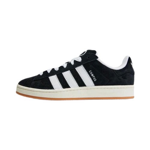 adidas CAMPUS 00s复古轻便板鞋男女同款黑白HQ8708
