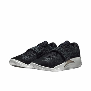 Jordan Zion 3 缓震支撑 抓地防踢 篮球鞋 黑色 河南YF仓