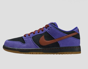 Nike Dunk 板鞋 经典复古百搭 SB/紫色/橙色 hq1625-500河北lz