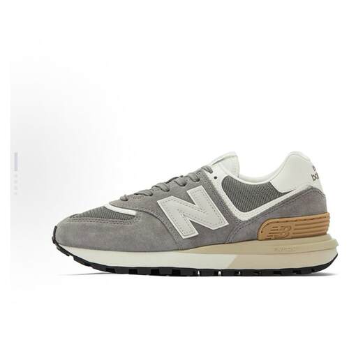 New Balance NB 574LG 格雷系低帮休闲鞋男女同款 白灰色U574LGGS
