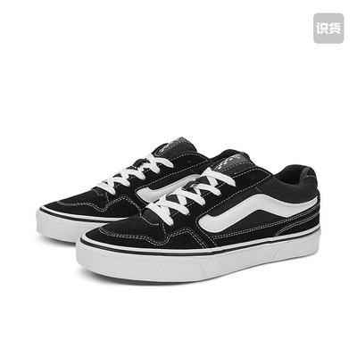 Vans/范斯 Caldrone防滑耐磨织物板鞋黑色VN0A5JM2BA2广东jm