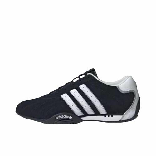 adidas originals ADIRACER 赛车鞋 耐磨低帮 生活休闲鞋JP7009黑