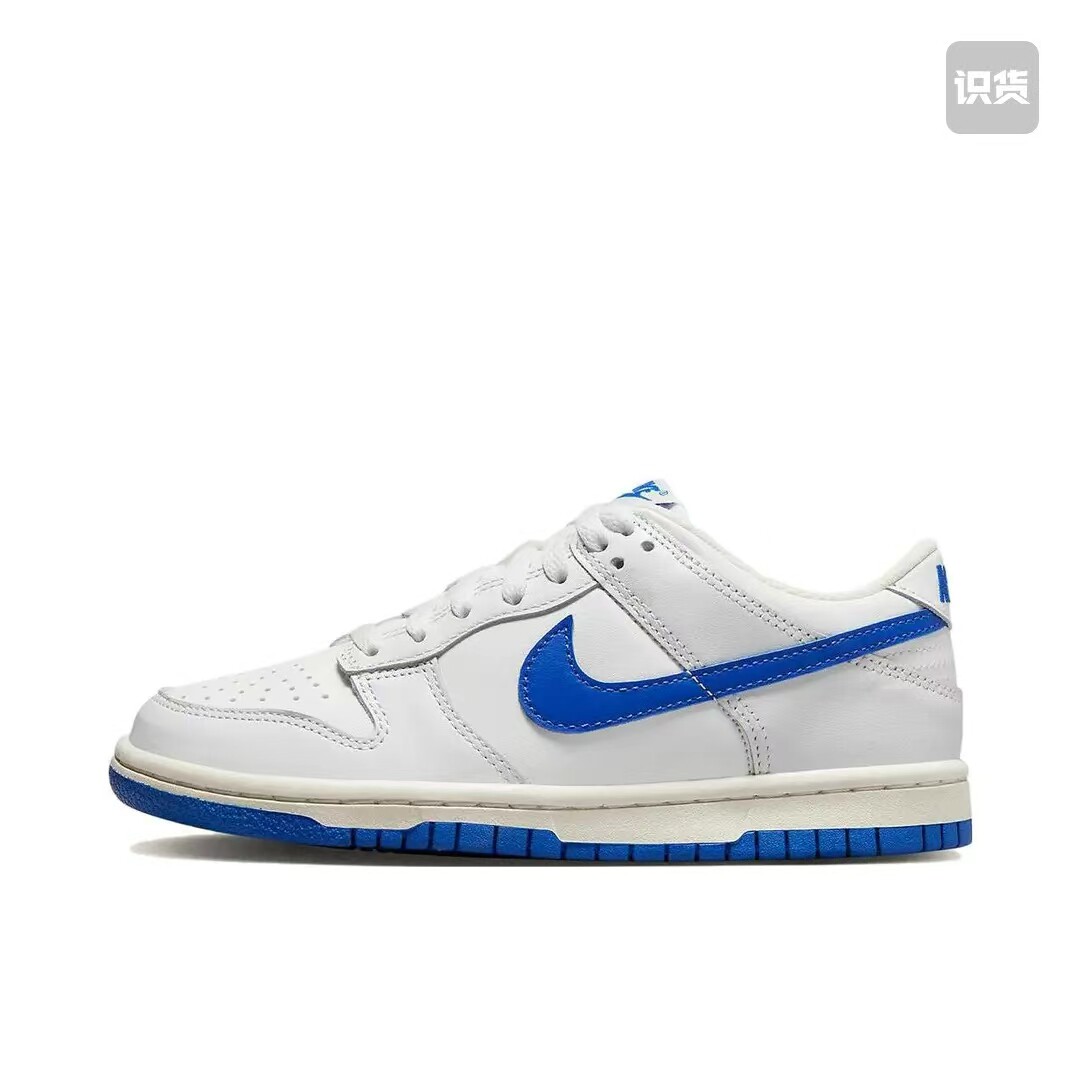 Nike Dunk 板鞋 经典复古百搭 GS/白色/蓝色/灰色 35.5温州qz
