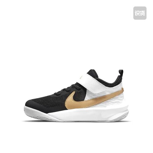 Nike  Team Hustle D 10  FLYEASE 实战 魔术贴 运动鞋CW6736-002