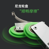 橱柜滑轮静音滚轮老式 下轨轮不锈钢移门轮推拉门衣柜门凸轮滚轮