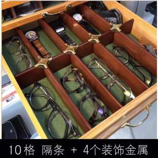 G牌 实木多层首饰盒文玩首饰收纳盒柜高档精致木质珠宝法秀收纳箱
