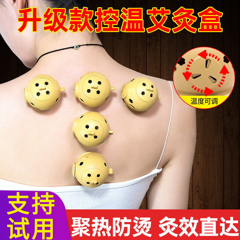 艾灸壶艾灸罐小灸罐家用艾灸器具大全艾灸盒随身灸家用艾灸仪艾柱