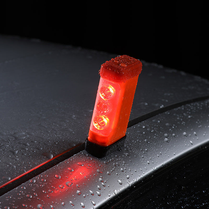 日本AMON汽车三角架警示牌LED标志车用危险故障安全停车牌