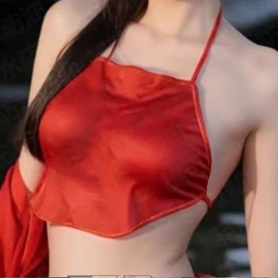 性感睡衣女款2025新款高级感纯欲风短款吊带睡衣短裤家居服诱惑女