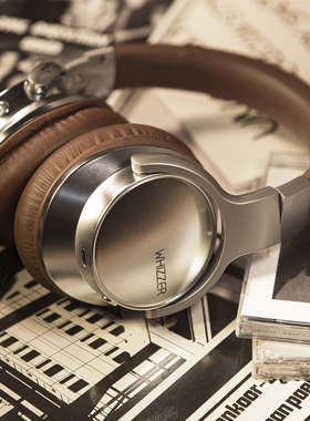 【美式复古】威泽W1S主动降噪蓝牙耳机头戴式无线耳麦美拉德穿搭