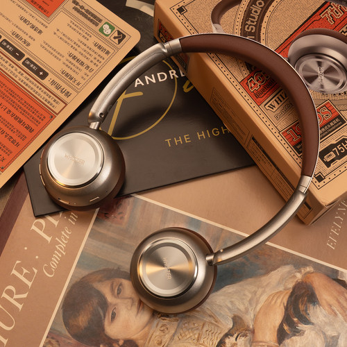 美拉德复古头戴式蓝牙耳机