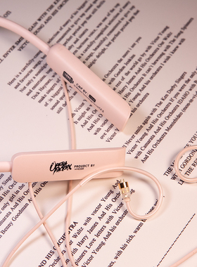 【低延迟】蓝牙线无线接收器2PIN线控可换线通话高音质0.78接口